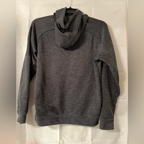 Adidas Men’s Hoodie Sz M dark heather gray - Picture 2 of 5